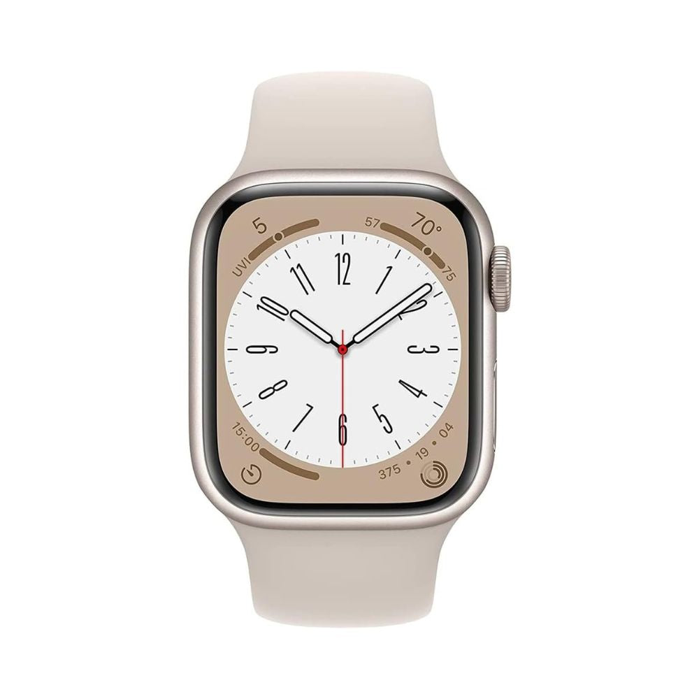 Apple Watch Series 8 GPS + Cell 45mm Starlight Aluminum Case and Starlight Band - MNVP3LL/A