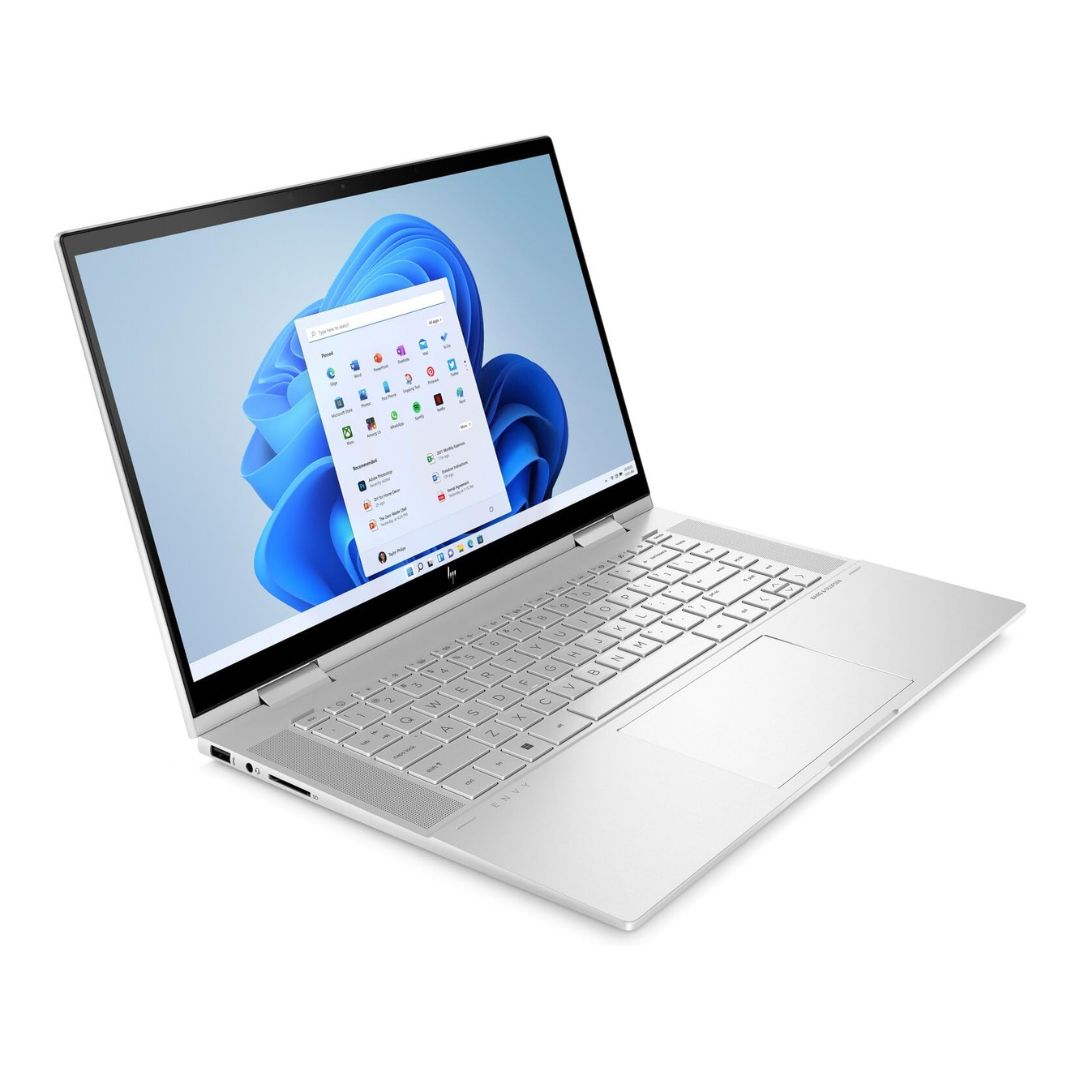 HP Envy x360 2-in-1 15.6" Touch-Screen Laptop - Intel i7-1255U (Intel EVO) - 16GB RAM - 512GB SSD - Natural Silver (15-ew0023dx)