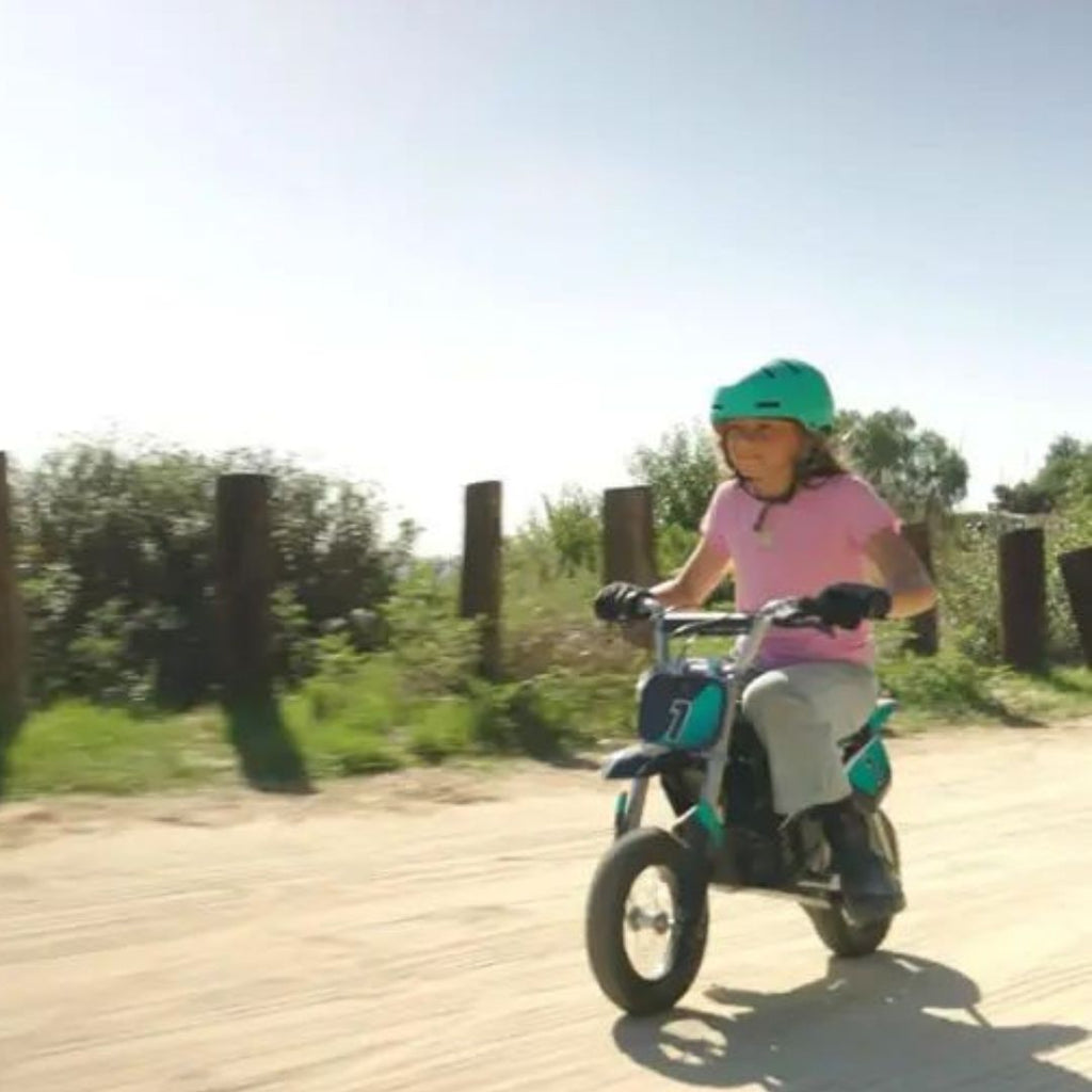 Razor - Dirt Rocket MX350 w/ 7 miles Max Operating Range and 14 mph Max Speed - Teal/Black - 15128045