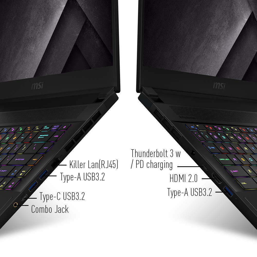 MSI - GS66 10SGS 15.6 300Hz Laptop - i7-10750H - 32GB RAM- RTX 2080 SUPER - 512GB SSD - GS66036