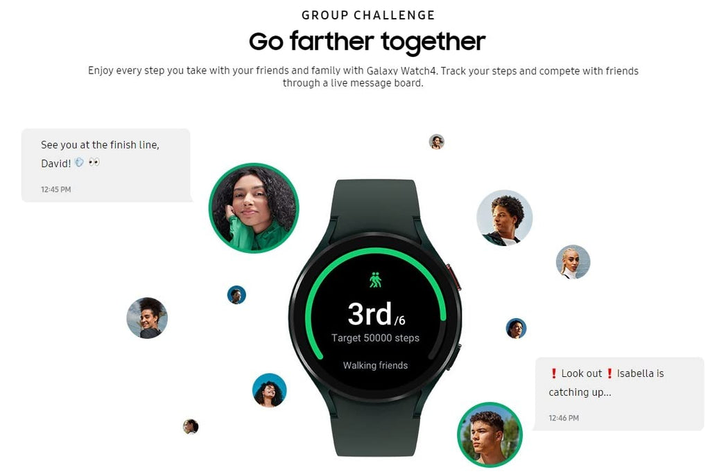 Samsung Galaxy Watch 4 40mm Smartwatch - ECG, Health & Fitness Tracker, GPS, Fall Detection, Bluetooth, US Version (Black) - SM-R860NZKAXAA