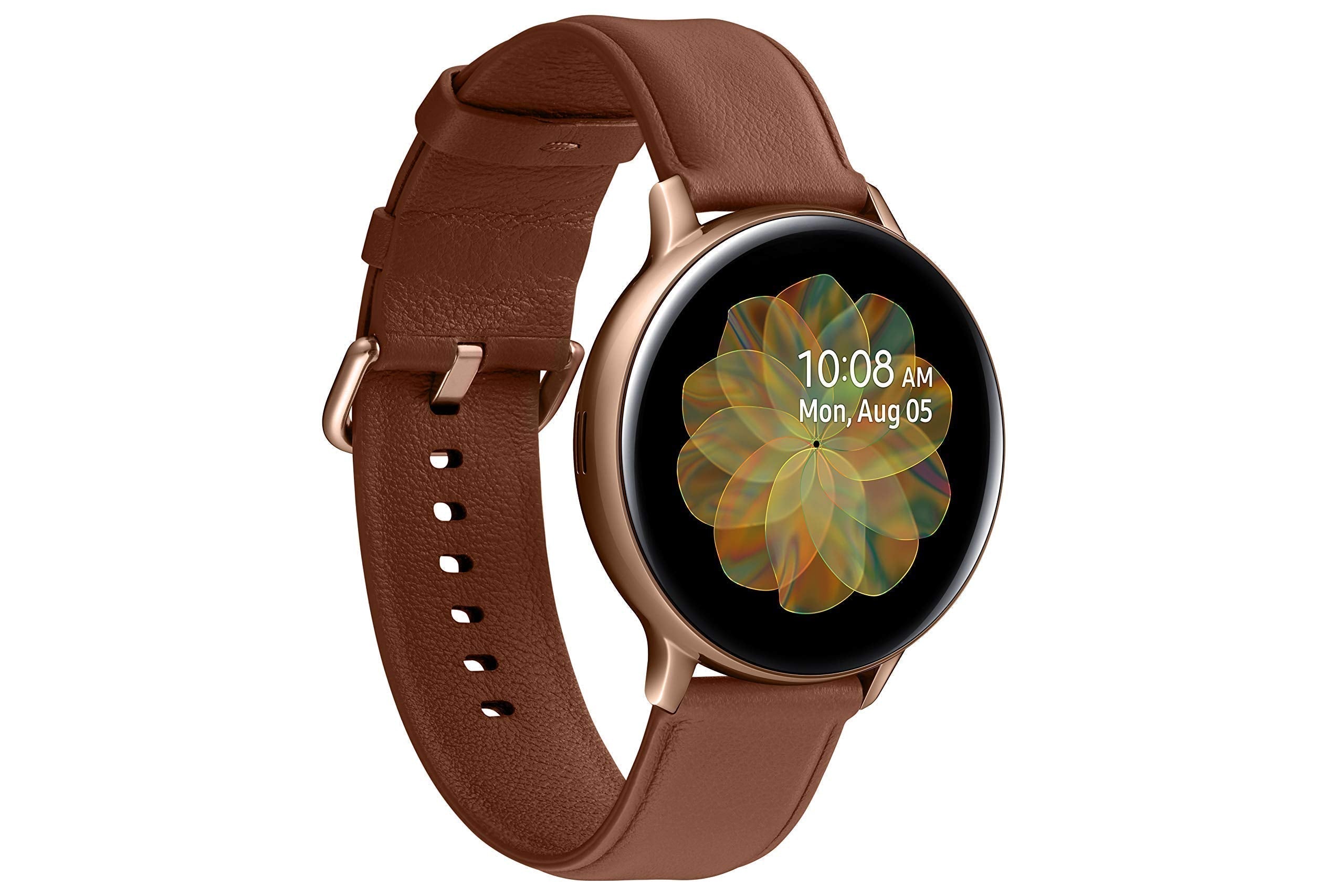 LTE Unlocked Samsung Galaxy Watch Active2 Smartwatch 44mm Stainless Steel  Gold - SM-R825USDAXAR