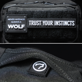 Black Backpack Mini Patch Kit