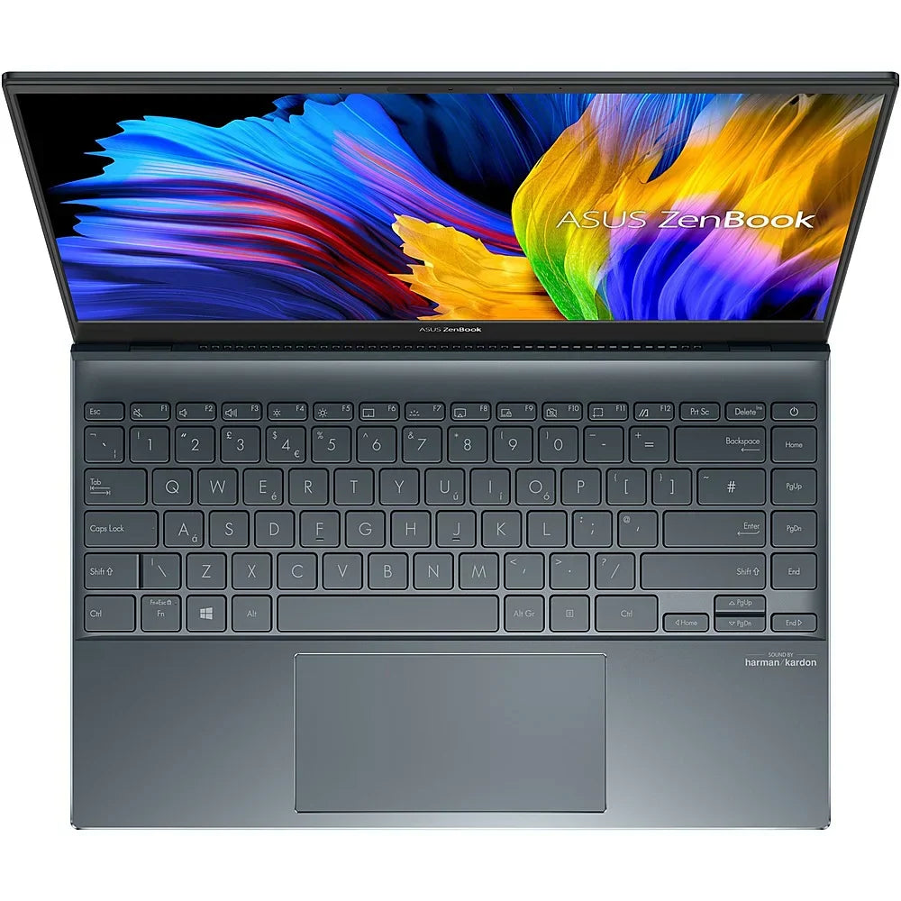 ASUS - ZenBook 14 UM425 14" Laptop - AMD Ryzen 9 - 16 GB Memory - 1 TB SSD - Pine Gray - UM425QA-XH99