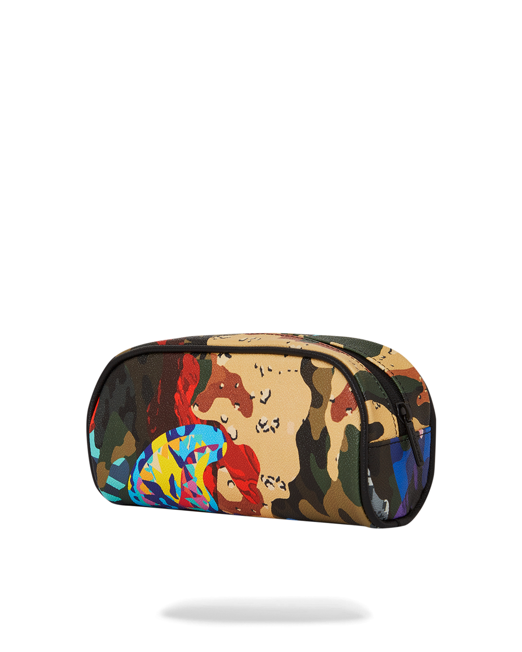 SLICED AND DICED CAMO POUCH