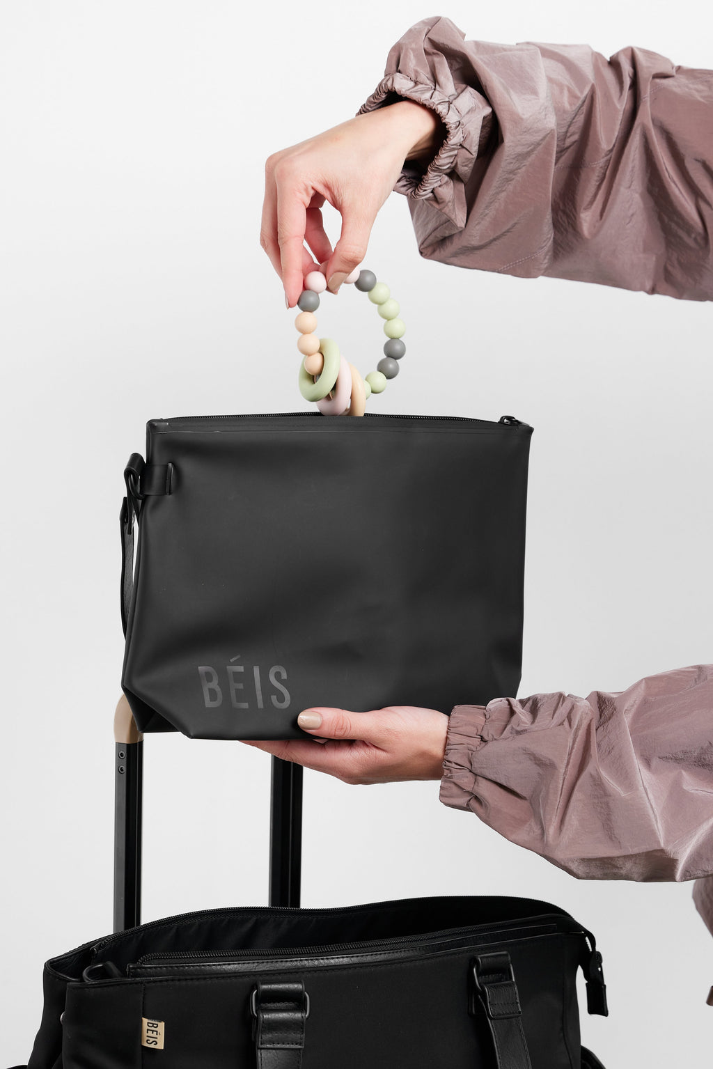 The Diaper Bag in Black
