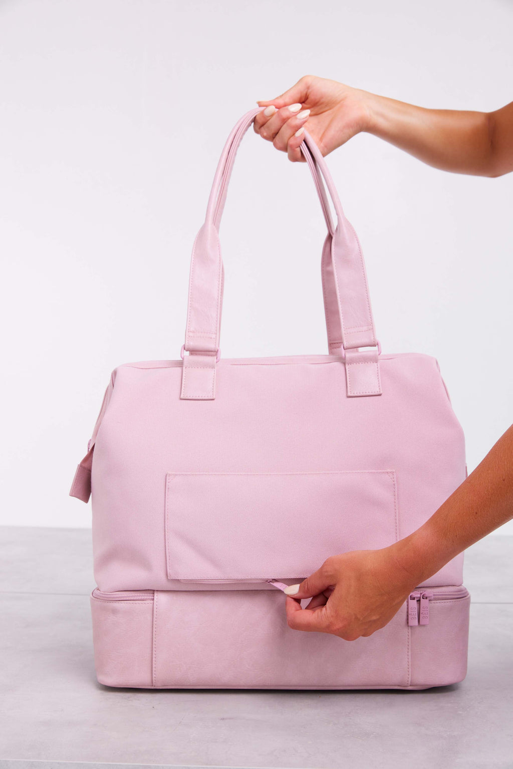 The Mini Weekender in Atlas Pink