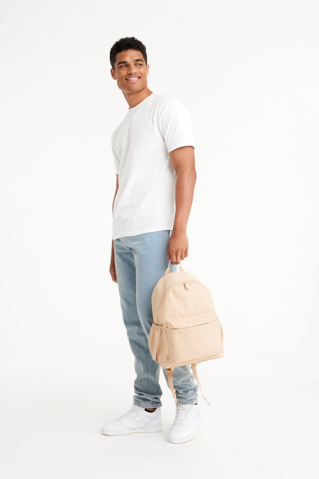 The B�ISics Backpack in Beige