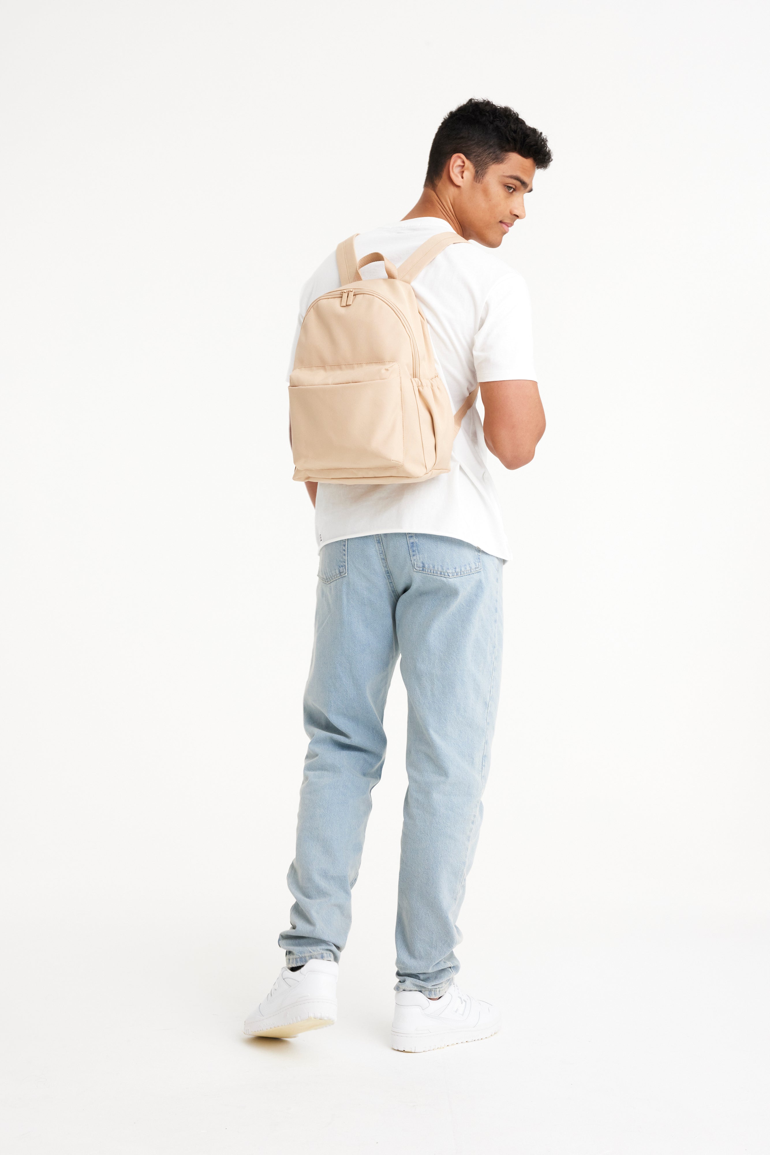 The B�ISics Backpack in Beige