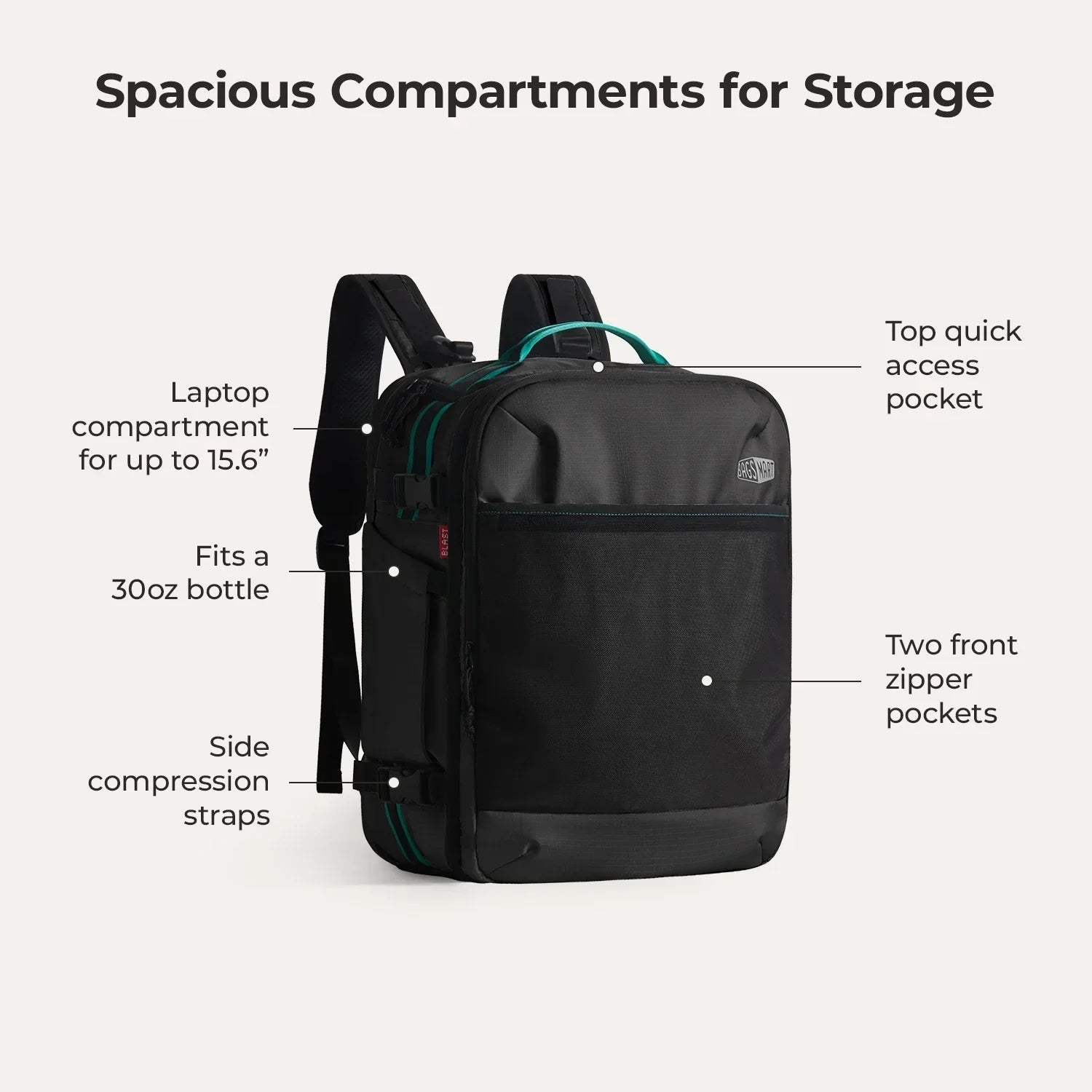 Blast Pro 40L Travel Backpack