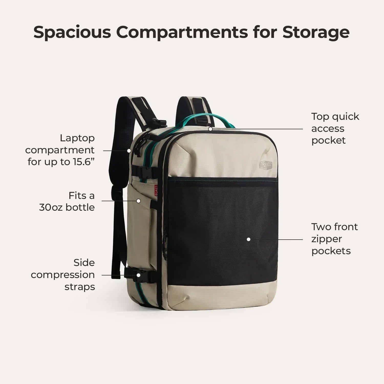 Blast Pro 40L Travel Backpack