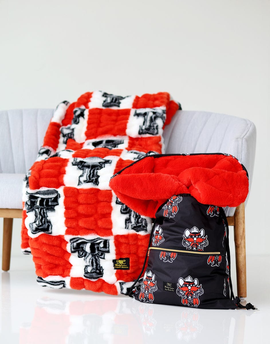 Texas Tech Raiders Hooded Stadium Blanket - Everywhere Blanket
