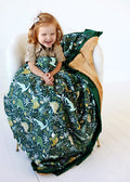 Little Dino - Green Blanket