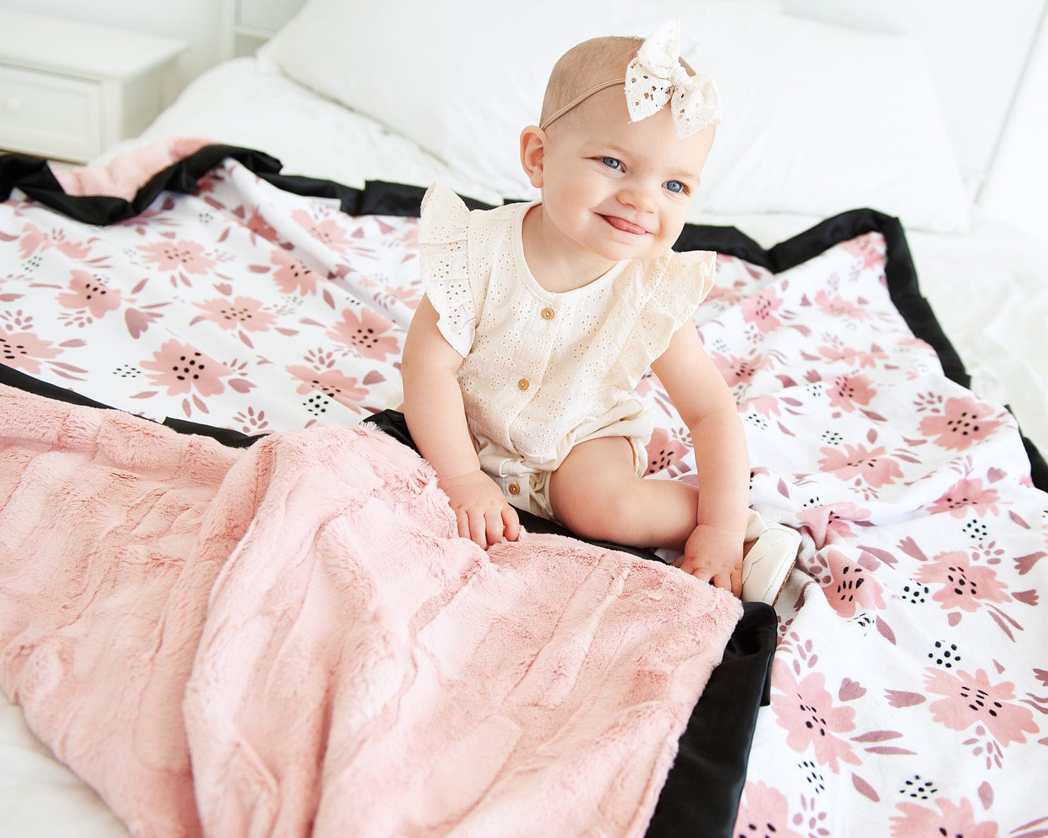 Apricot Blossom Blanket