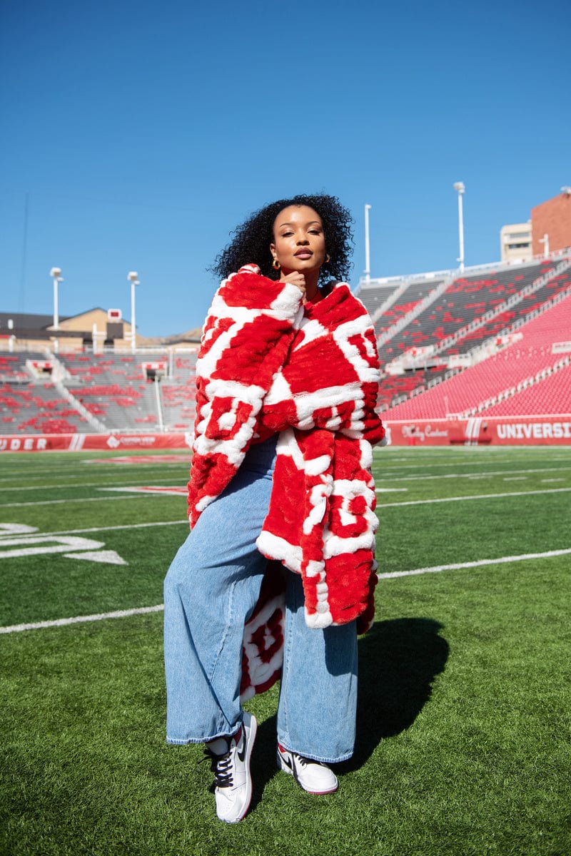 University of Utah Utes Blanket - Hugs