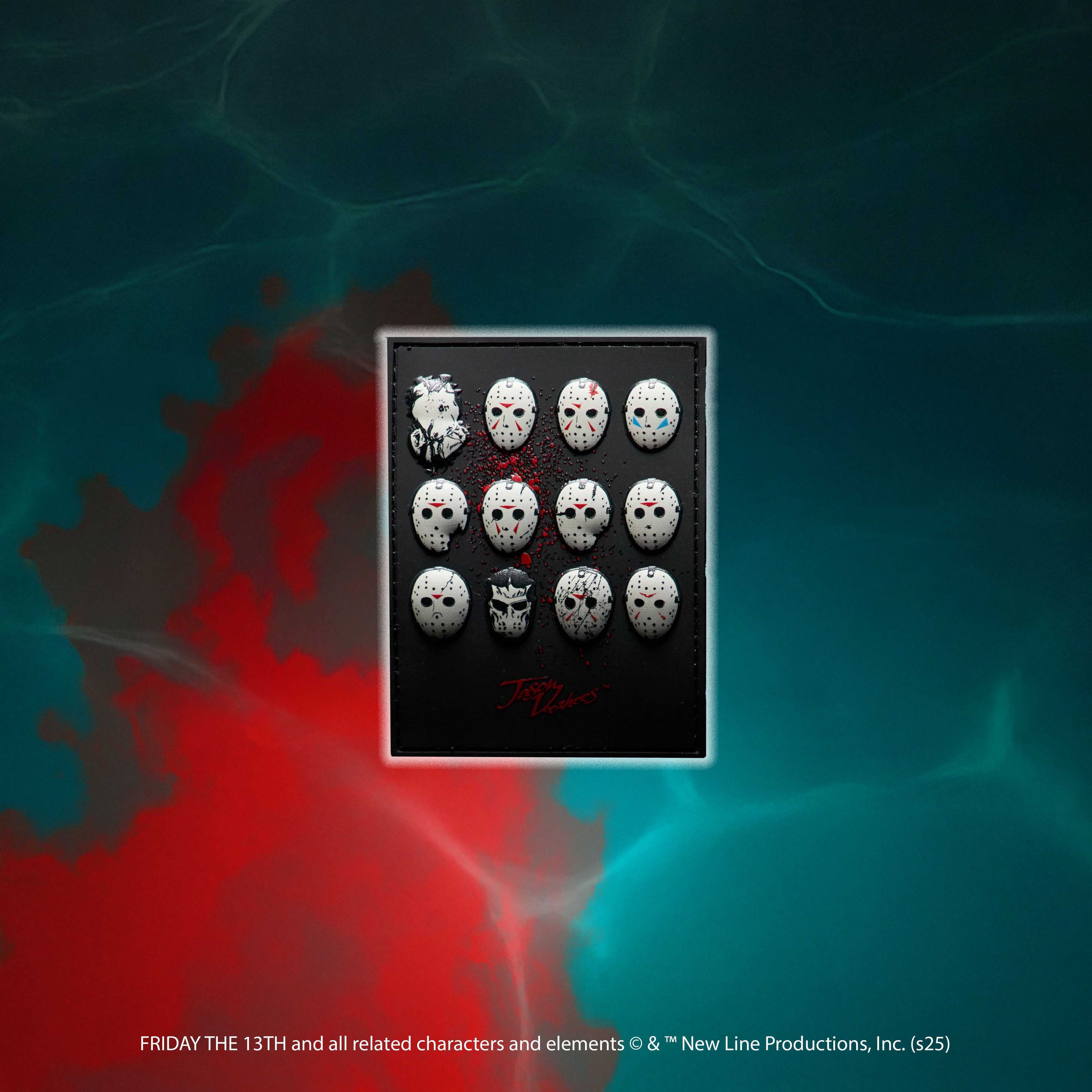 Friday the 13th Faces of Jason Patch
