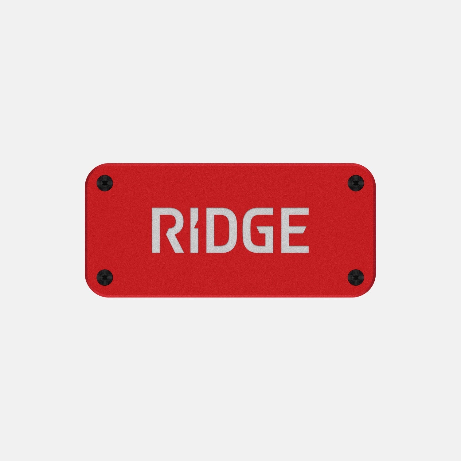 Personalized Logo Plate - Rodeo Red