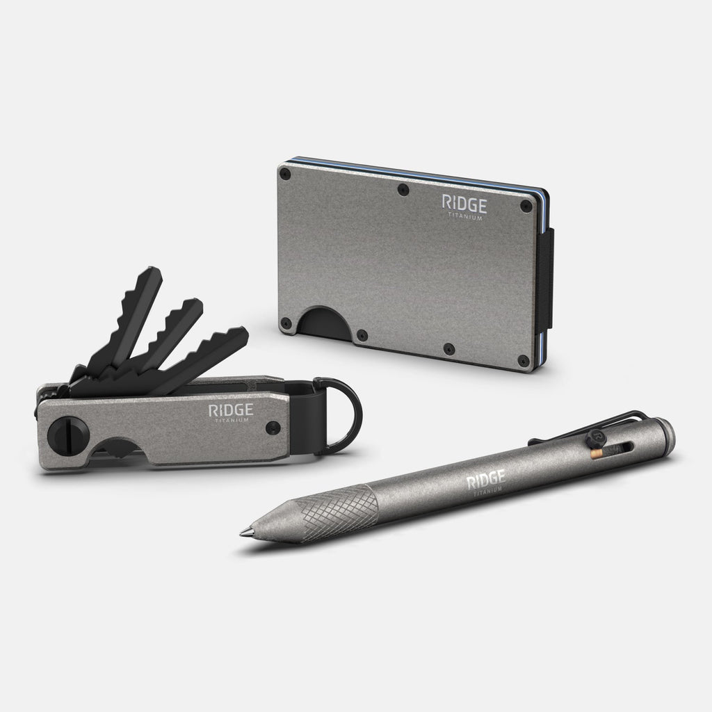 Daily Writer Kit - Stonewashed Titanium