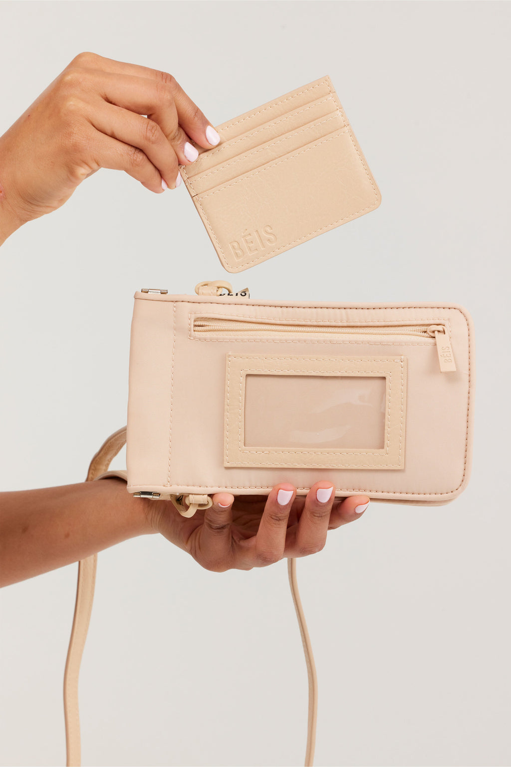 Resale The ID Crossbody Bag in Beige
