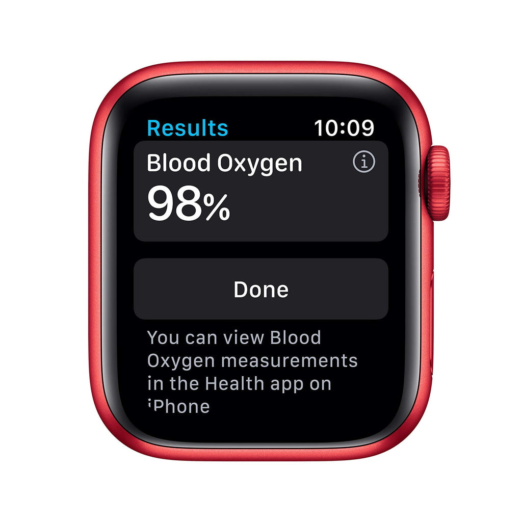 Apple Watch Series 6 GPS + Cellular, 40mm RED Aluminum Case with RED Sport Band - M02T3LL/A