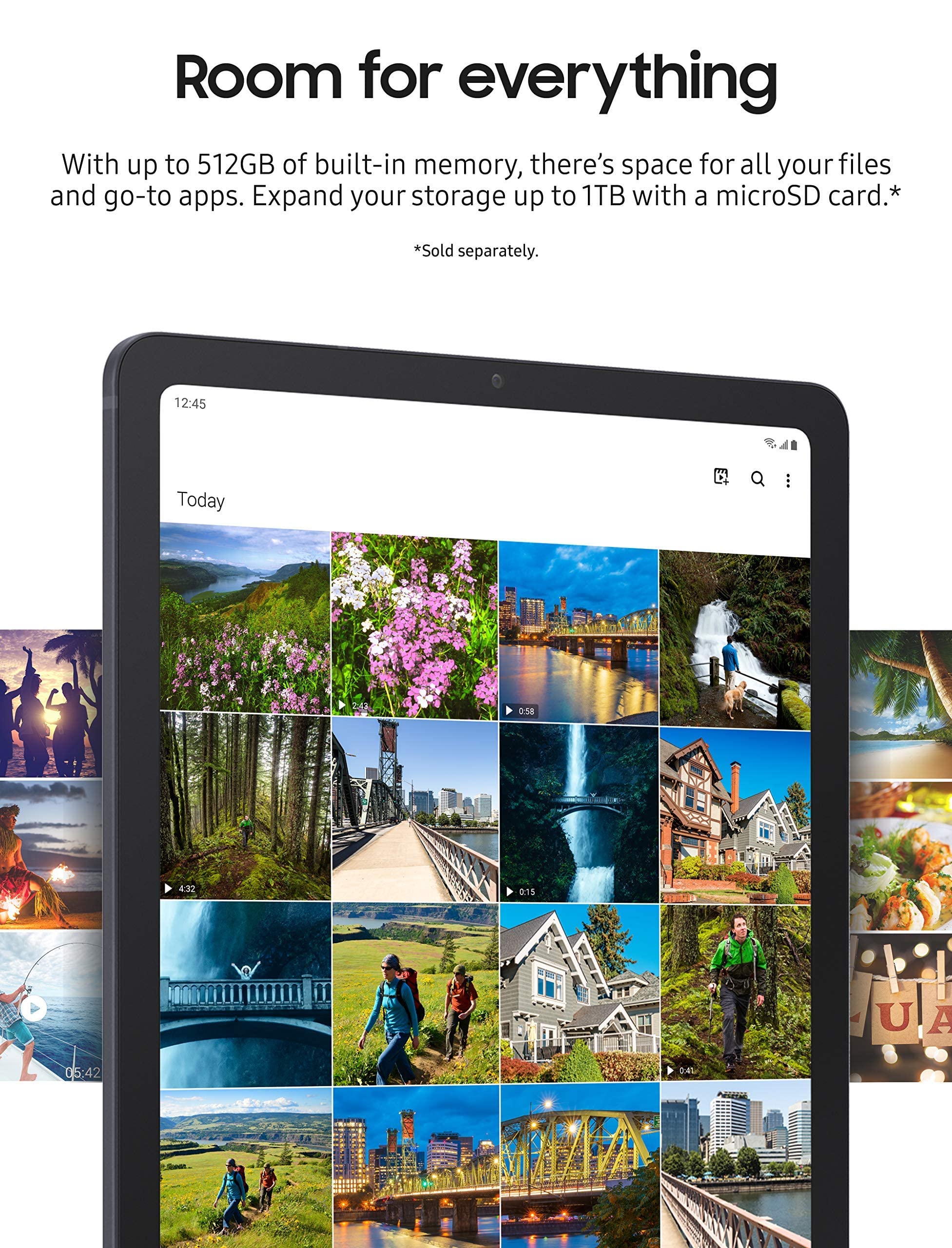 Verizon Samsung Galaxy Tab S7 5G 128GB Mystic Black - SMT878UZKAVZW