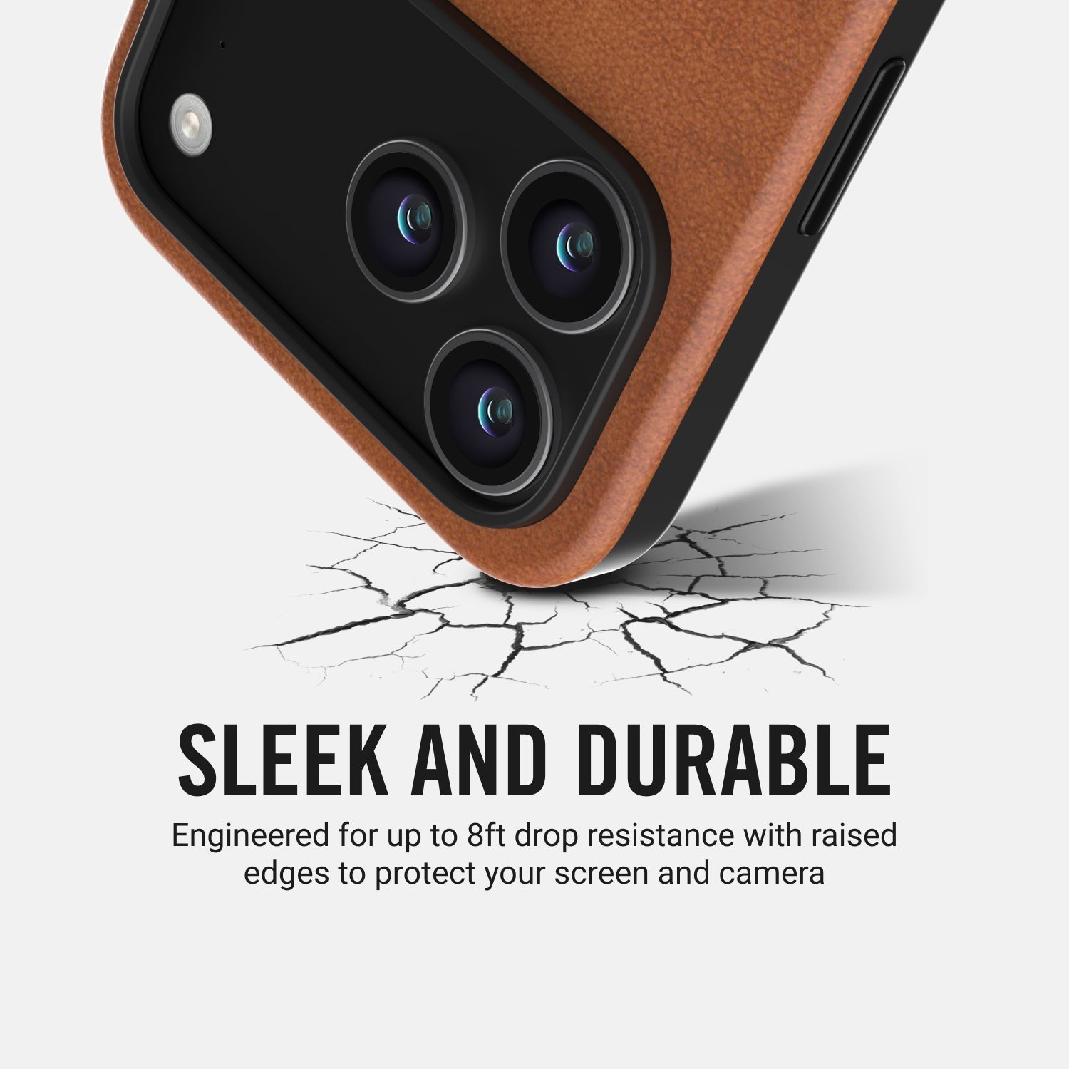 Everyday Charging Kit - iPhone 17 Pro - Tobacco Brown Leather